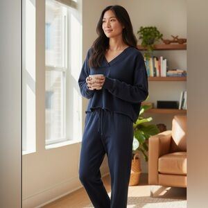 Project Social T Navy Lounge Set